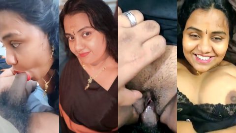Beautiful Tamil Wife Fucking & Blowjob