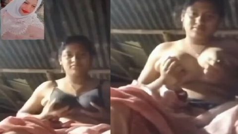 Bengali village girl bra removed and boobs pressing