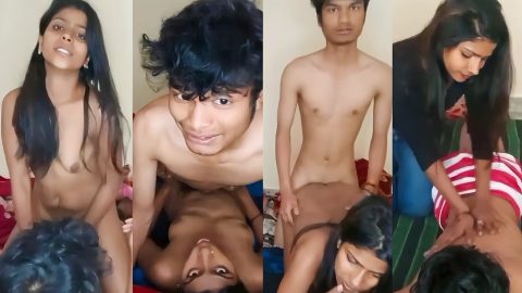 Desi GF Giving Massage And Fucking