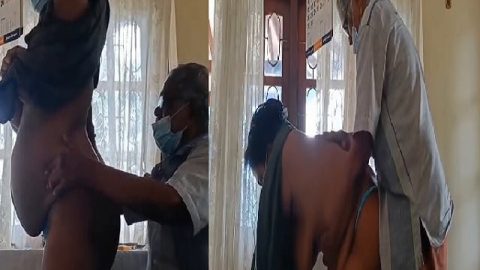 Lankan aunty incest sex with father-in-law viral scandal