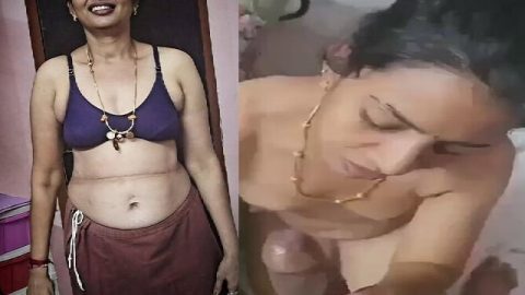 Telugu wife nude blowjob and hardcore sex with lover