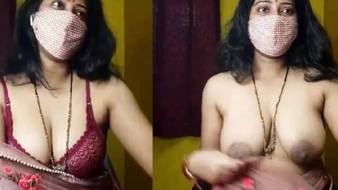Bhabhi in saree live nude huge boobs showing recorded