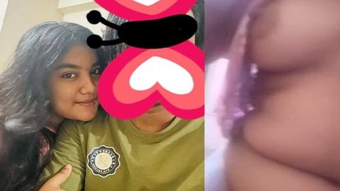 Cute mallu GF showing untouched boobs and pussy