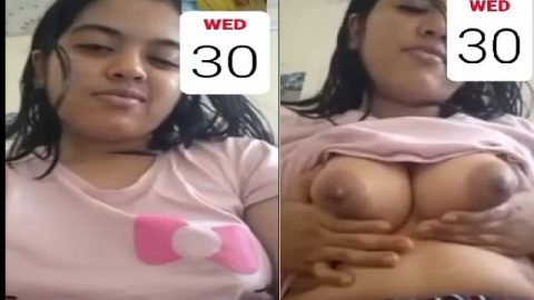 Desi mms new video call chat of topless viral girl