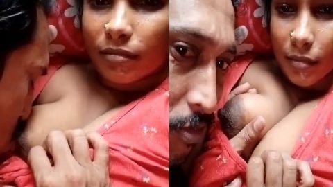 Mallu wife boob sucking and blowjob viral sex video