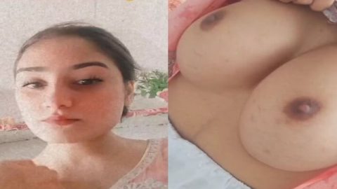 Stripping bra and showing big boobs by Indian girl