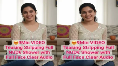 Beautiful Desi GF Latest Most Exclusive - Viral Teasing Stripping Full Nude - Shower with Full Face Clear Audio Mms Video
