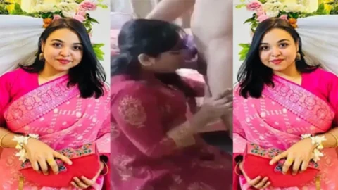 Beautiful Big boob Wife Showing Sucking Dick
