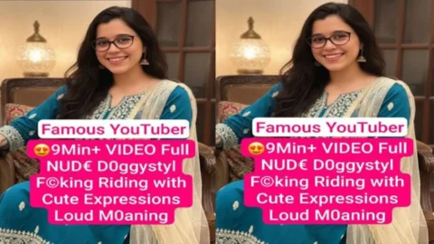 Famous YouTube Streamer Doggy Style Fucking Riding with Hot Expression
