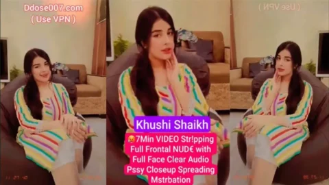Khushi Shaikh Trending Instant Model New Latest Premium Live