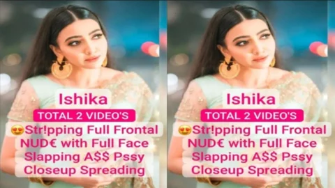 Gorgeous Snapchat Queen Ishika Viral Stripping Full Frontal Nude