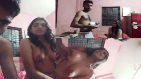Cute Horny GF Sucking And Fucking With BF