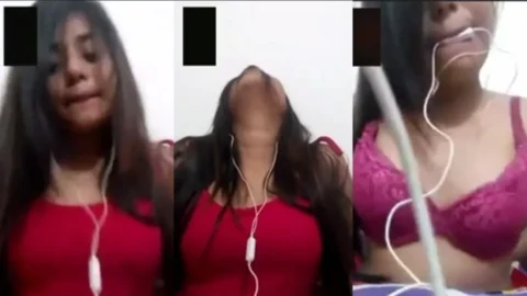 Bengali college show her sexy boobs on video call