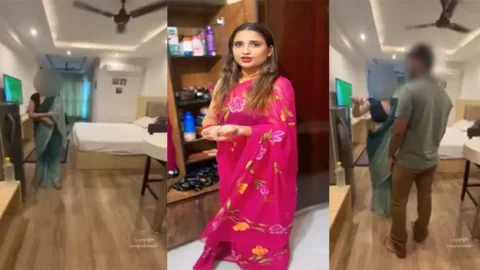 Sexy Indian Wife @hotlaavaa 2 New Getting Massage & Nude Walk