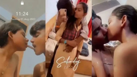 Desi Lover Romance And Kissing viral video