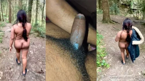 Desi Babe Leela Dare Outdoor Naked And Getting Fucked