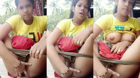 Mizoram village girl fingering for BF and recoding XXX video