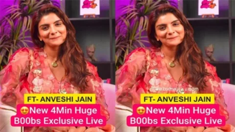 Anveshi Jain Most Demanded New Huge Boobs Exclusive Live