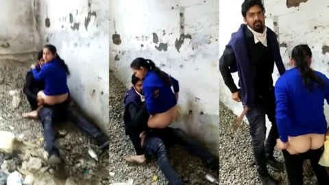 Salimpur ka couple chudai karte pakda gaya - Hindi sex MMS
