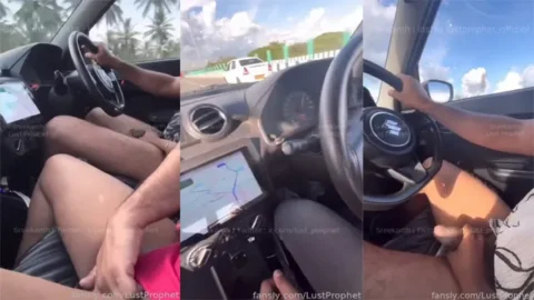 Mallu Bull Sreekanth Women - Getting Blowjob while Driving - Fucking Forest Resort Part 1