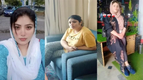 Pakistani Coworker Fucked From Behind Hard Threesome