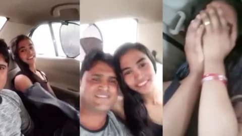 Bangladeshi Teen Couple In Car