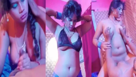 Indian Girl Amesha Foreplay Romance Fucked