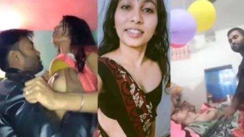 Desi Girl Hard Fucking On Her Birthday Desi Porn MMS