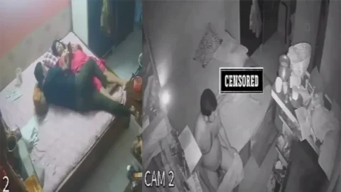 Shocking CCTV Footage Exposes Married Couples Hot Midnight Sex MMS Porn