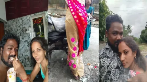 Desi Tamil Wifes Private Romance with Husband Revealed MMS Porn
