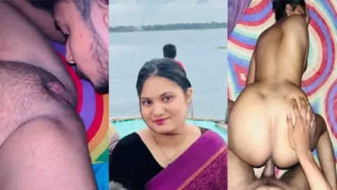 Desi bhabhi ka secret honeymoon romance with hot munda MMS Porn