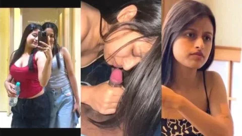 Leaked Desi GF Sloppy Blowjob and Hardcore Fucking with Loud Moans Video MMS